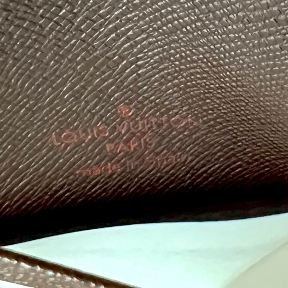 Louis Vuitton Damier Ebene Card Holder second hand - Picture 7 of 12